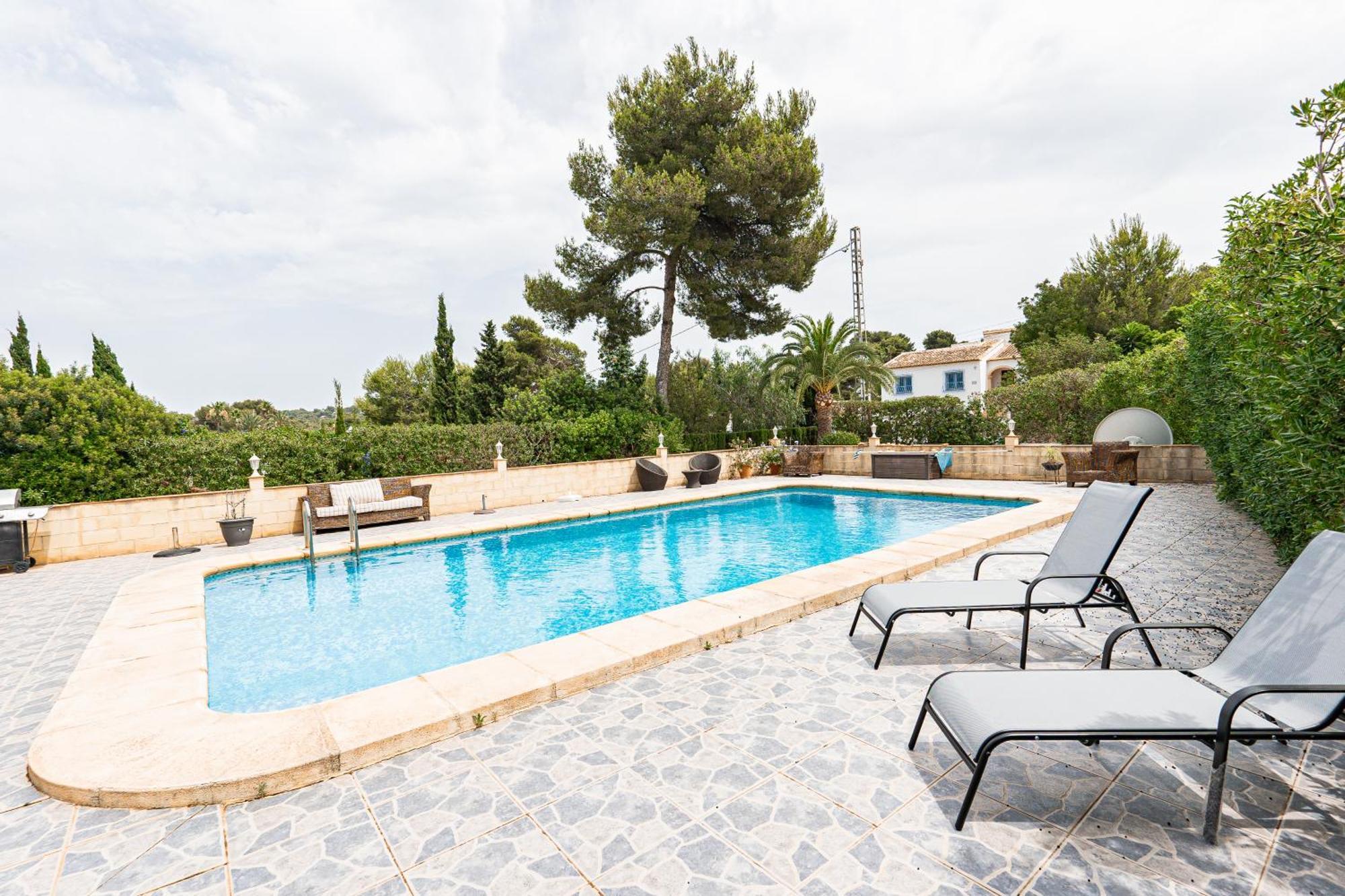 Casa Maria Top Floor Studio Apartment With Swimming Pool Jávea Exterior foto