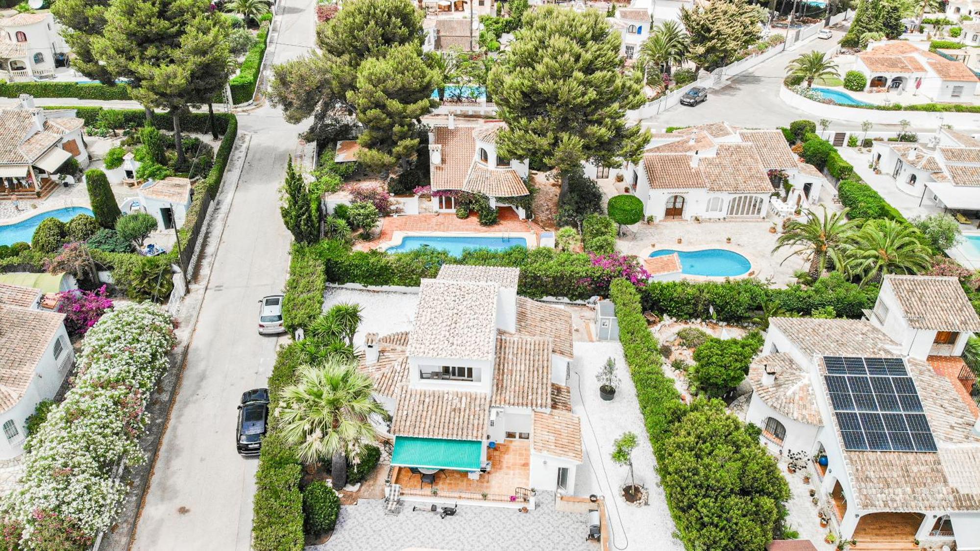 Casa Maria Top Floor Studio Apartment With Swimming Pool Jávea Exterior foto